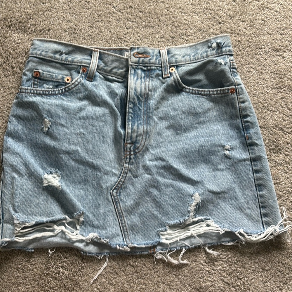 Mango Denim skirt, size M